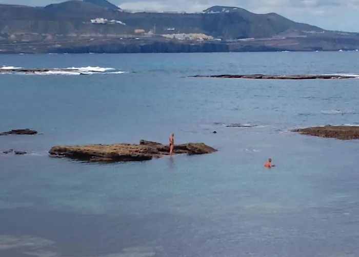 アパート Estudio Bahia Playa De Canteras ラスパルマス・デ・グランカナリア